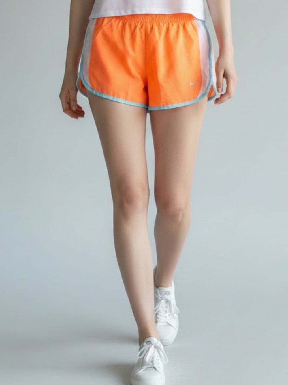 Nike Women's Orange Running Shorts sz m